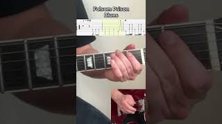 Folsom Prison Blues Guitar  Tabs [upl. by Bodnar]