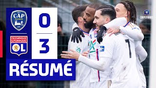 Résumé CA Pontarlier  OL  32e de finale de Coupe de France  Olympique Lyonnais [upl. by Etnaik]