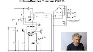 Valve Amplifier Study 002 Tunetime ORP10 ECL82 Single Ended ClassA Gramophone Unit [upl. by Naanac]