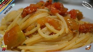 331  Spaghetti alle uova di aringail sol pensiero mi lusinga primo piatto pesce facile e buono [upl. by Ecilayram]