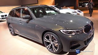 2020 BMW 3 Series 318d Touring  Exterior and Interior Walkaround  2020 Brussels Auto Show [upl. by Lakin]