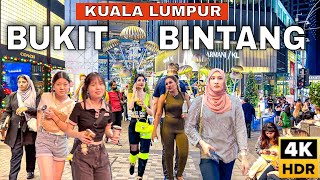 Shibuya of Malaysia  Bukit Bintang Kuala Lumpur Night Tour 🇲🇾🌃🛍️ [upl. by Ettezzus]