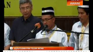 Keputusan Pilihan Raya Kecil Parlimen Teluk Intan [upl. by Wojcik]