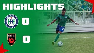 All Even in Hartford 🤝  Hartford Athletic 00 Phoenix Rising  Match Highlights [upl. by Abagail]