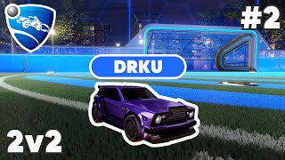 drku Ranked 2v2 PRO Replay 2  Rocket League Replays [upl. by Su]