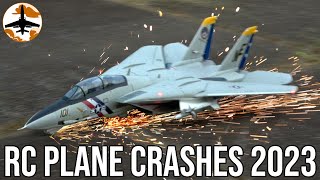 One More Year of Plane Crashes 2023 RC Plane Crash Compilation [upl. by Yztim909]