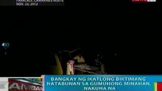 BP Bangkay ng ika3 minerong natabunan sa gumuhong minahan sa Paracale nakuha na [upl. by Aicxela637]