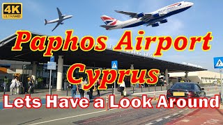 Paphos Airport Tour amp Duty Free Shopping Prices [upl. by Akiem114]