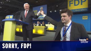 Die FDP fliegt aus dem Bundestag Und wir bitten um Entschuldigung  heuteshow vom 13122013 [upl. by Anafetse]