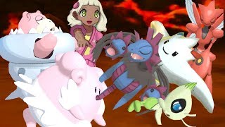 UU UNKILLABLE BLISSEY IS SUPER LUCKY Pokemon Ultra Sun and Ultra Moon WiFi Battle 118 [upl. by Eihtur54]