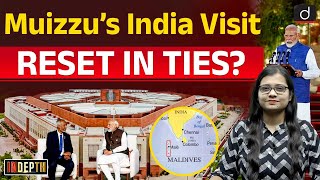 Maldives President Muizzu’s New Delhi Visit  PM Modi Oath  UPSC  Drishti IAS English [upl. by Ateekram]