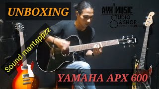 Yamaha Apx600 unboxing  sound Demo [upl. by Farland]