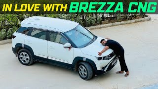 Maruti Suzuki Brezza CNG fully detailed review In Hindi  Brezza Cng average🔥Long Trip Experience [upl. by Zeb999]