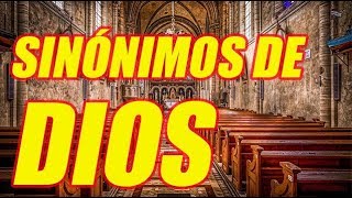 SINÓNIMOS DE DIOS LISTADO COMPLETO RELIGIÓN  WILSON TE ENSEÑA [upl. by Bowman]