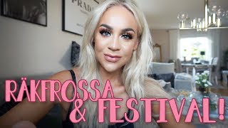 Räkfrossa amp Trästocksfestival  VLOGG [upl. by Latsirhc]