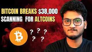 LIVE BITCOIN Breaks 38000  Altcoin Deals  Crypto Market Update [upl. by Mientao756]