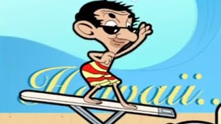 Surfing Indoors  Mr Bean Official Cartoon [upl. by Aeet]