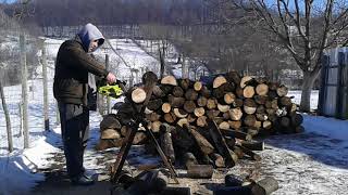 Am pus din nou la treabă drujbița RYODEL RYCHS35sPro [upl. by Hermie]