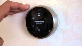 Nest Thermostaat  Bediening [upl. by Englis]