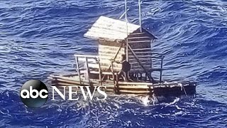 Teen rescued after 49 days at sea [upl. by Novelc]