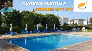 Welcome to the Mandalena Hotel Apartments  Protaras Cyprus [upl. by Ahtreb130]