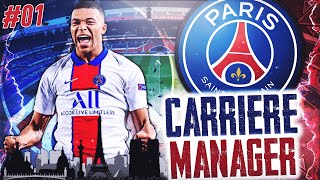 FIFA 22 Carrière Manager PSG 01  REVONS PLUS GRAND [upl. by Aleak473]