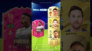 FIFA 23 Vinicius Junior 🆚 FIFA 22 Attackers😱🔥Ronaldo Messi Neymar Mbappe 🐐💥 [upl. by Naujtna]