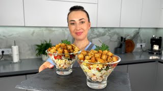 САЛАТ который все ИЩУТ на столе До чего же ВКУСНЫЙ и красивый РЕЦЕПТ простой Салат quotМоя курочкаquot [upl. by Akimaj]