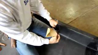 JM EPDM Inside Corner Flashing Installation Video [upl. by Eugilegna]