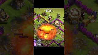 I three star my own village with only hero  clashofclans clashbeing coc [upl. by Aiak]