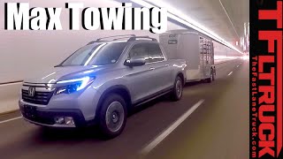 2017 Honda Ridgeline takes on the Extreme Super Ike Gauntlet Towing Review [upl. by Hildick284]