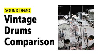 Ultimate Vintage Drums Comparison [upl. by Naitsihc251]