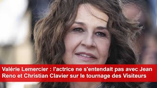 Valérie Lemercier  lactrice ne sentendait pas avec Jean Reno et Christian Clavier [upl. by Hinda638]