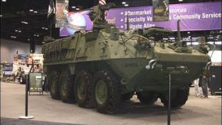 Stryker fighting armored vehicle first look [upl. by Rekcut]