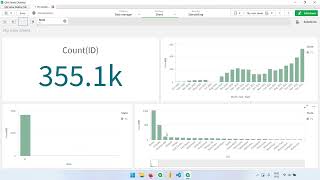 Learn Qlik Sense  The Bar Chart in Qlik [upl. by Narag]