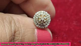 ডায়মন্ডের নাকফুল কালেকশনDiamond Nose pin Price in Bangladesh [upl. by Ahseetal]