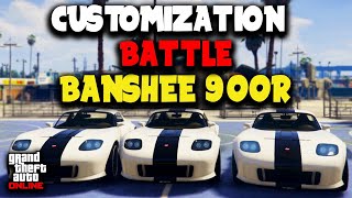 Banshee 900R Customization Battle  GTA Online with HarmNone and gtanpc [upl. by Segal327]