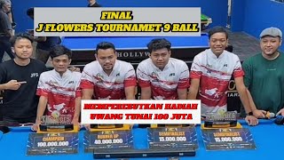 Final  Jflowers Tournament 9 ball‼️ [upl. by Anurag]