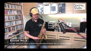 〈 Etude No2 〉 from Jazz Conception Vol2  Lennie Niehaus  Jazz Standard [upl. by Squires394]