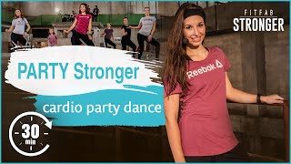 5 PARTY Stronger  FITFAB Stronger cardio [upl. by Mercola]