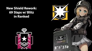 69 Thuds with New Blitz Rework  Rainbow Six Siege  Blitz Montage 3 [upl. by Lattie]