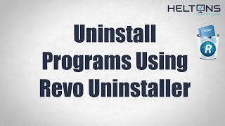 How to Uninstall Programs with Revo Uninstaller in Windows 10 [upl. by Mosira]