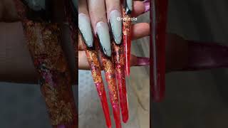 STILETTO Стилет stiletto nails nailstyle ногти дизайнногтей мастеркласс маникюр nailart [upl. by Nosral]