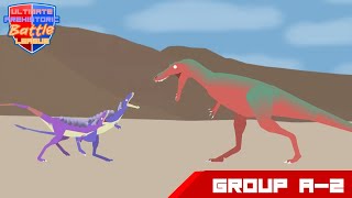 Ultimate Prehistoric Battle League A2 Raptorex VS Qianzhousaurus [upl. by Attecnoc]