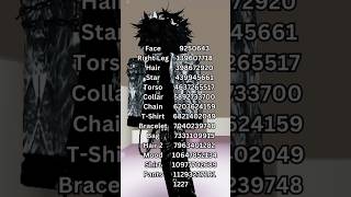 Roblox Boys Emo outfit Codes Brookhaven roblox short brookhaven [upl. by Nivrag]