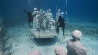 Jason deCaires Taylor and Museo Subaquatico de Arte [upl. by Graehme678]