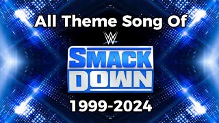 All SmackDown Songs from 19992024 [upl. by Louise968]