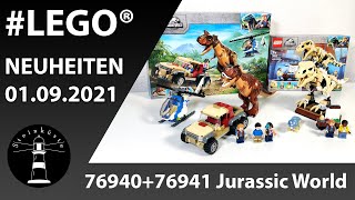 Große Dinos Großer Preis  LEGO® Jurassic World 76940  76941  Neuheiten September 2021 [upl. by Zosema944]