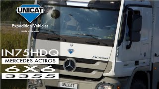 UNICAT Expedition Vehicles  IN75 HDQ  Mercedes Benz Actros 6X6 [upl. by Cran308]