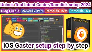 Unlock Tool Latest Gasters Setup Aug 2024  How to place unlock tool ramdisk files  Tech City [upl. by Eah]